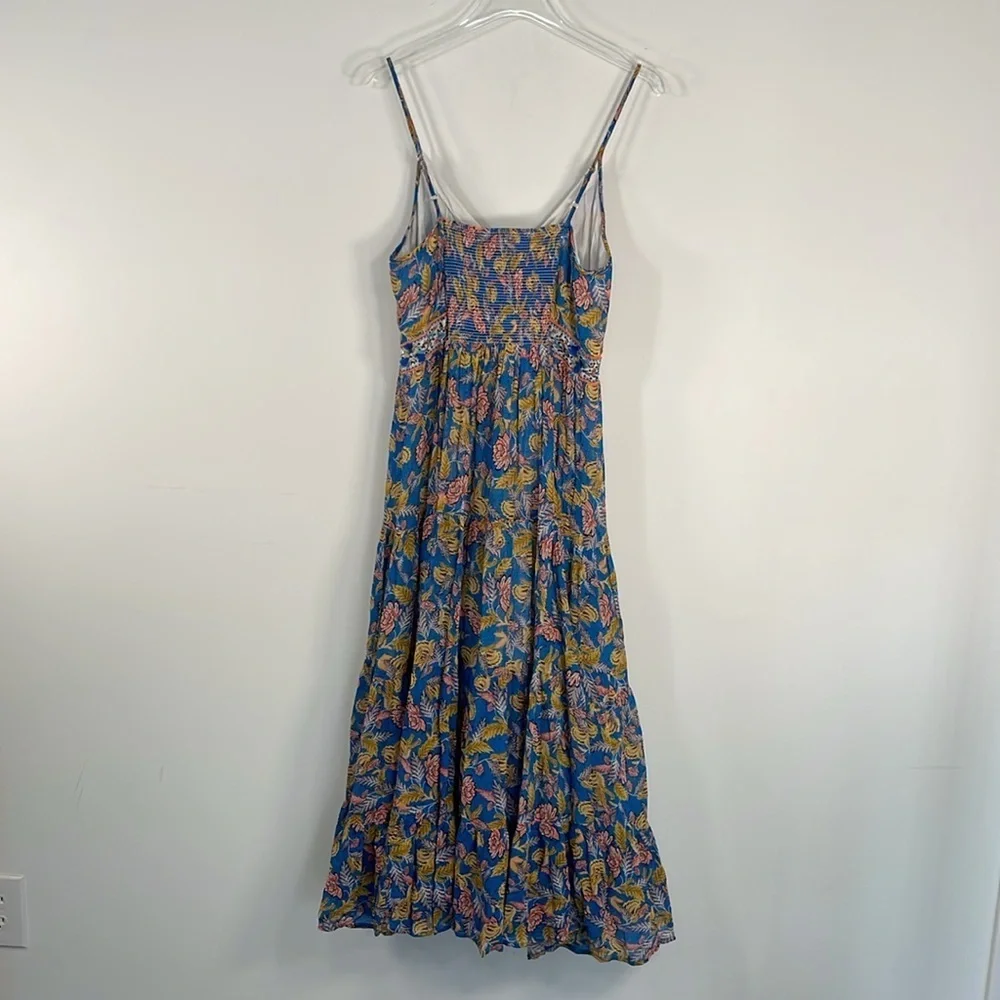 Anthropologie Verb By Pallavi Singhee Vineyard Tiered Maxi - Picture 11 of 11